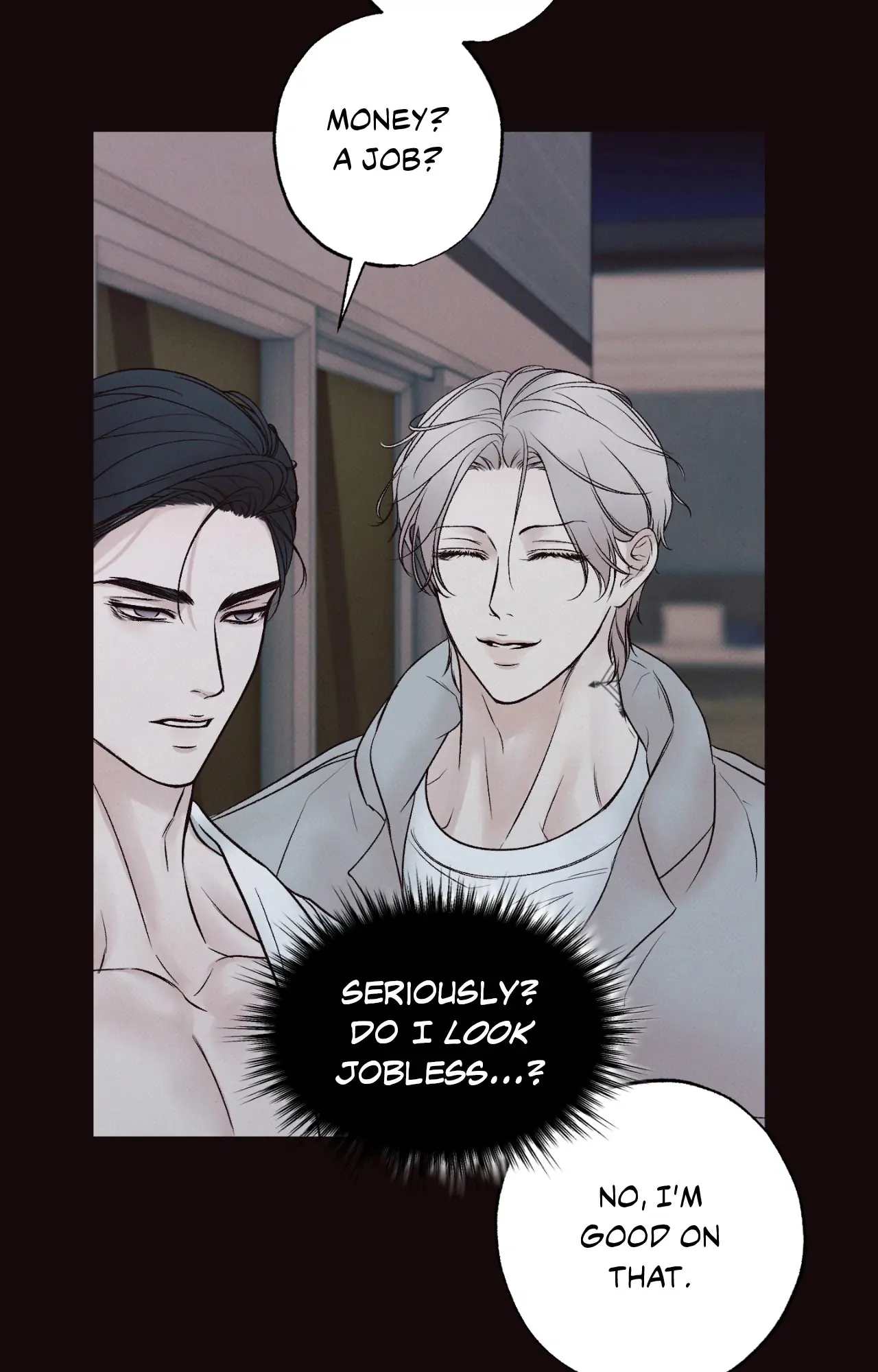Borderline BL Uncensored Chapter 9 - Full Panel Scene